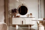 Aura Dining Room Mirrored Console