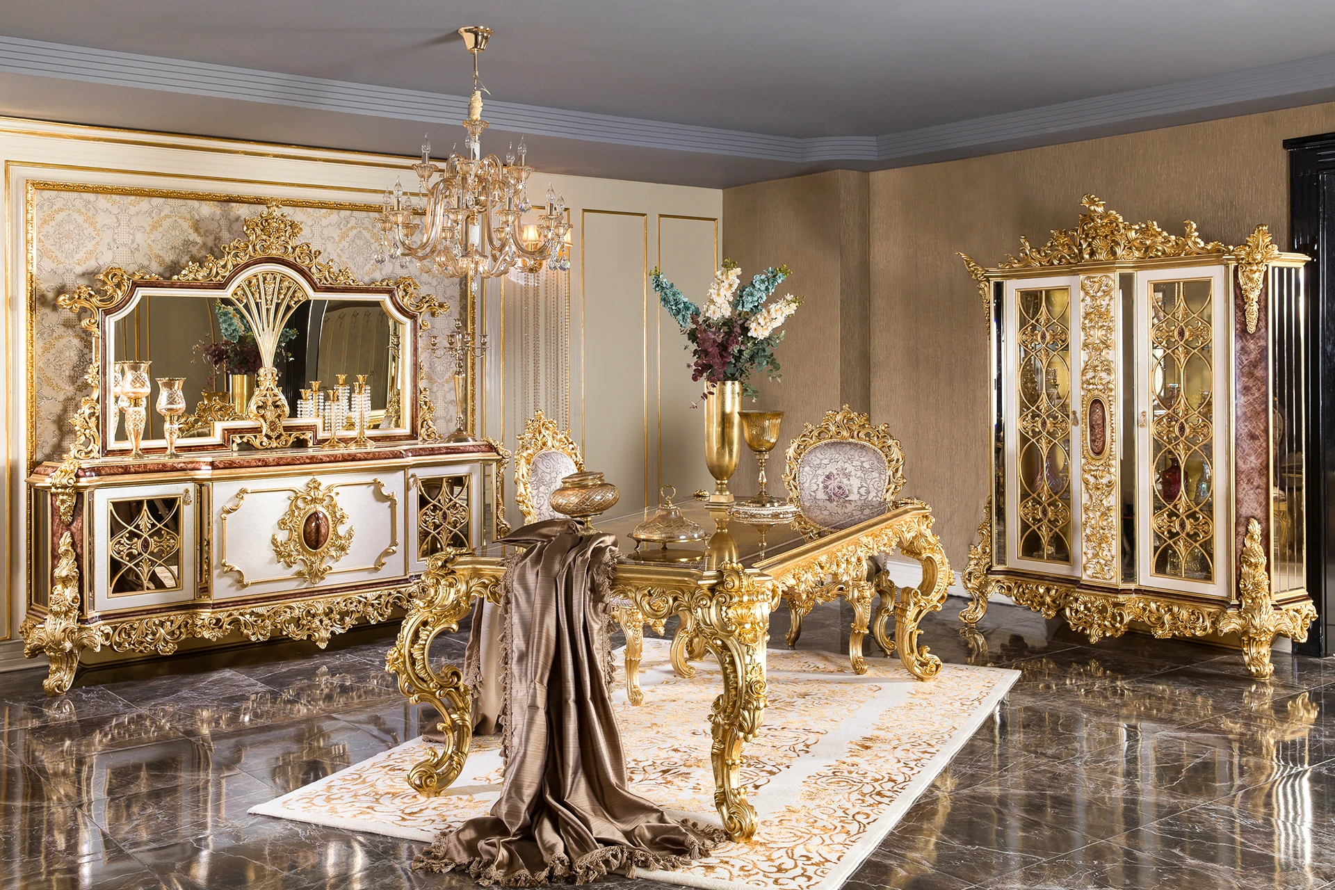 Barok Dining Room Wide Angle