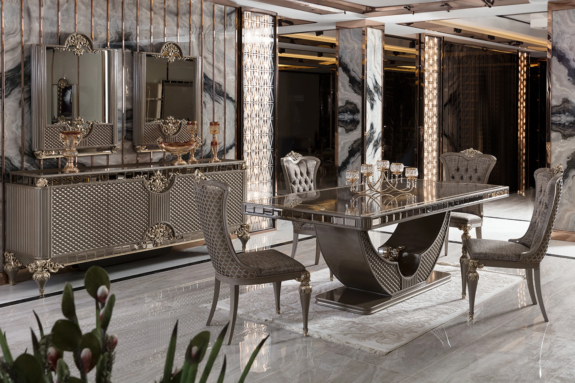 Bella Dining Room Wide Angle