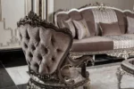 Efsun Living Room Chair Back View