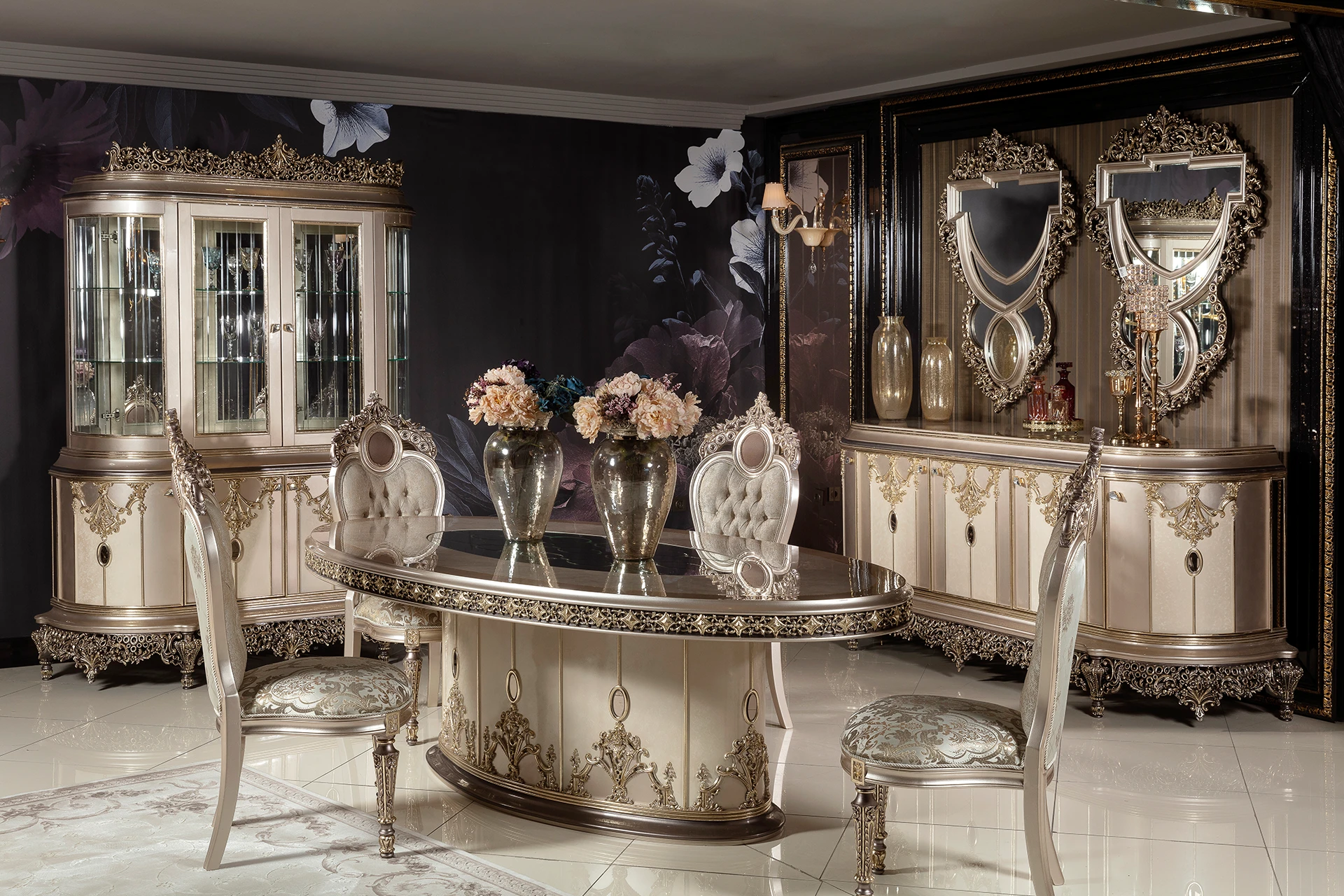 Elegance Dining Room Wide Angle