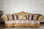 Gold Hanzade Living Room Exclusive Sofa