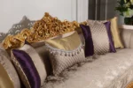 Gold Hanzade Living Room Sofa Detail