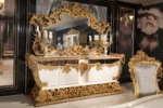 Hunkar Dining Room Mirrored Console