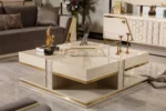 Icon White Living Room Coffee Table