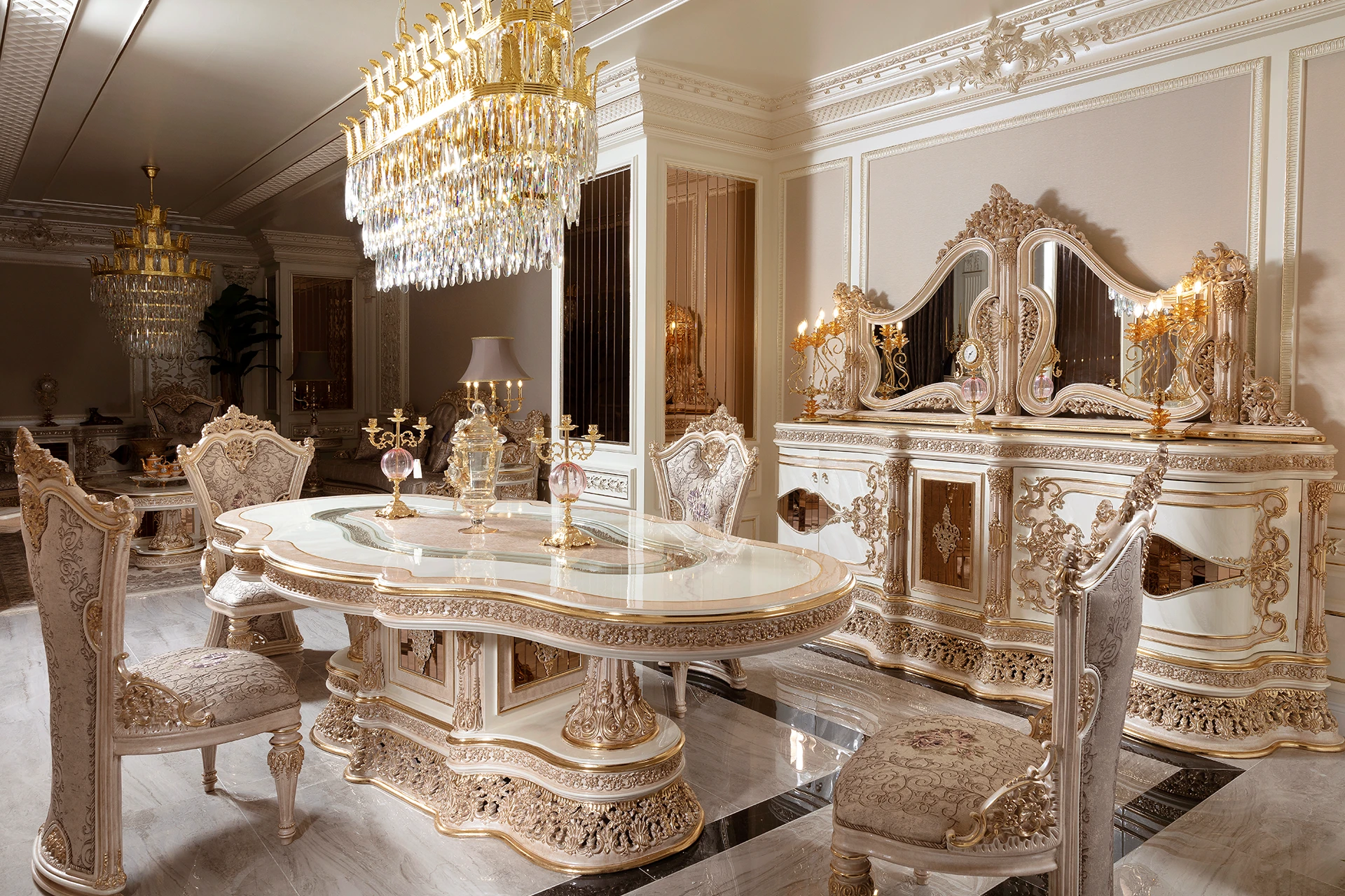 Ilyada Dining Room Wide Angle