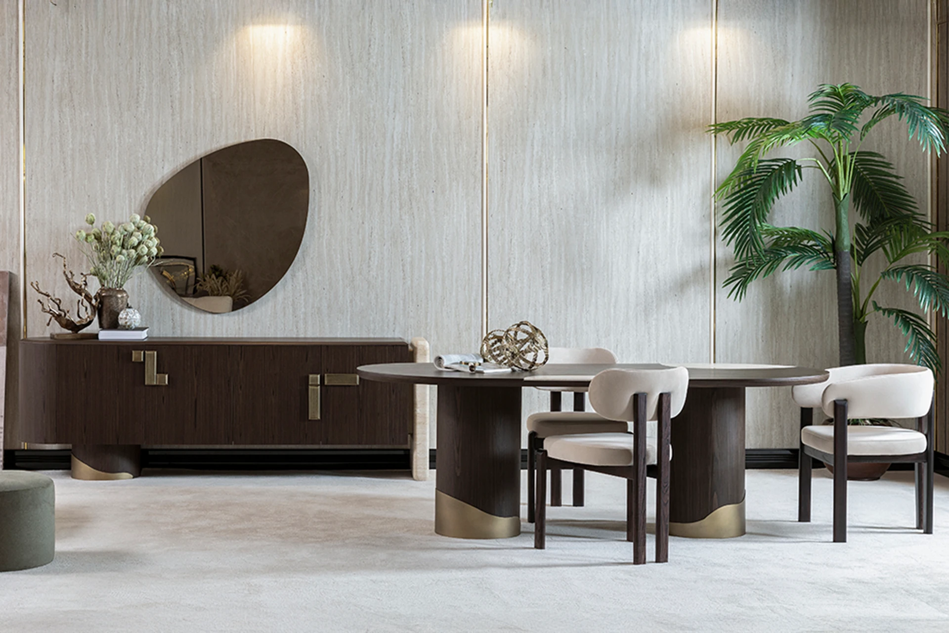 Lavaro Dining Room Wide Angle