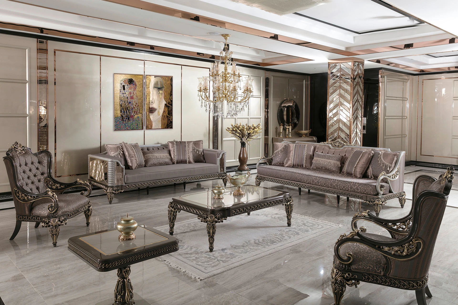 Lotus Living Room Wide Angle