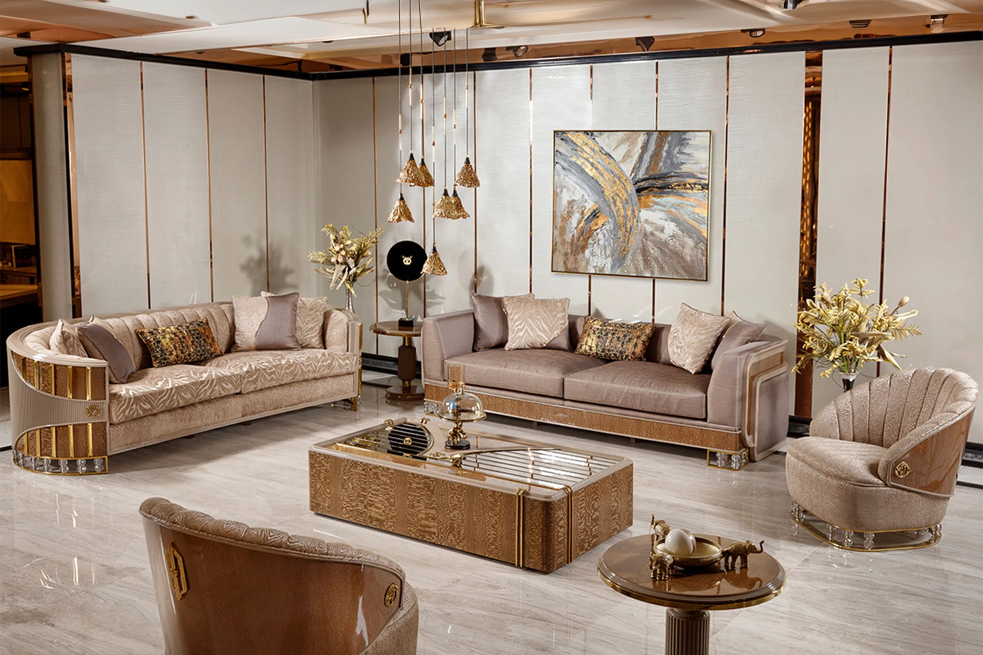 Messina Living Room Wide Angle