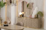 Mira Dining Room Mirrored Console