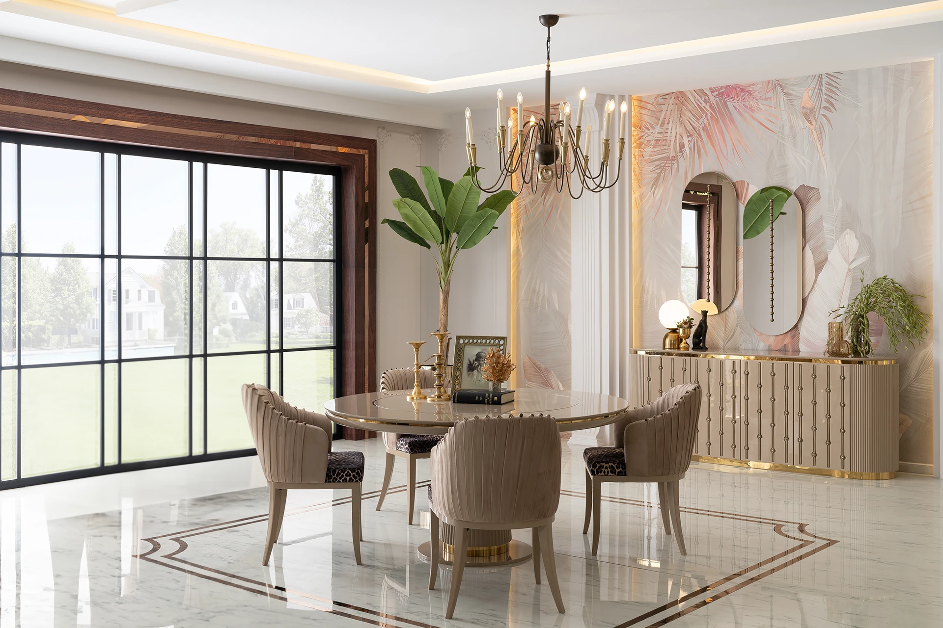 Mira Dining Room Wide Angle