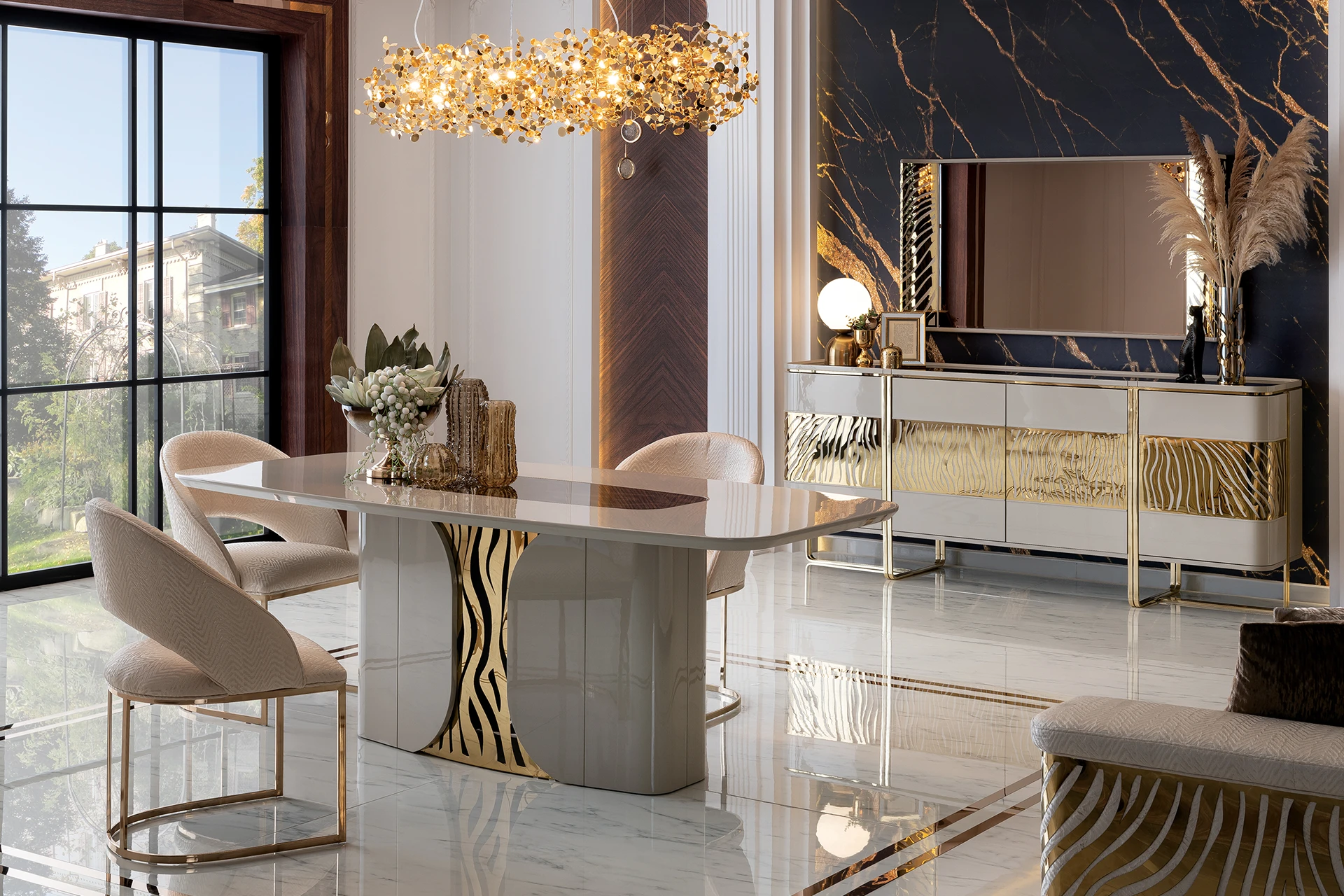 Monticelli Dining Room Wide Angle