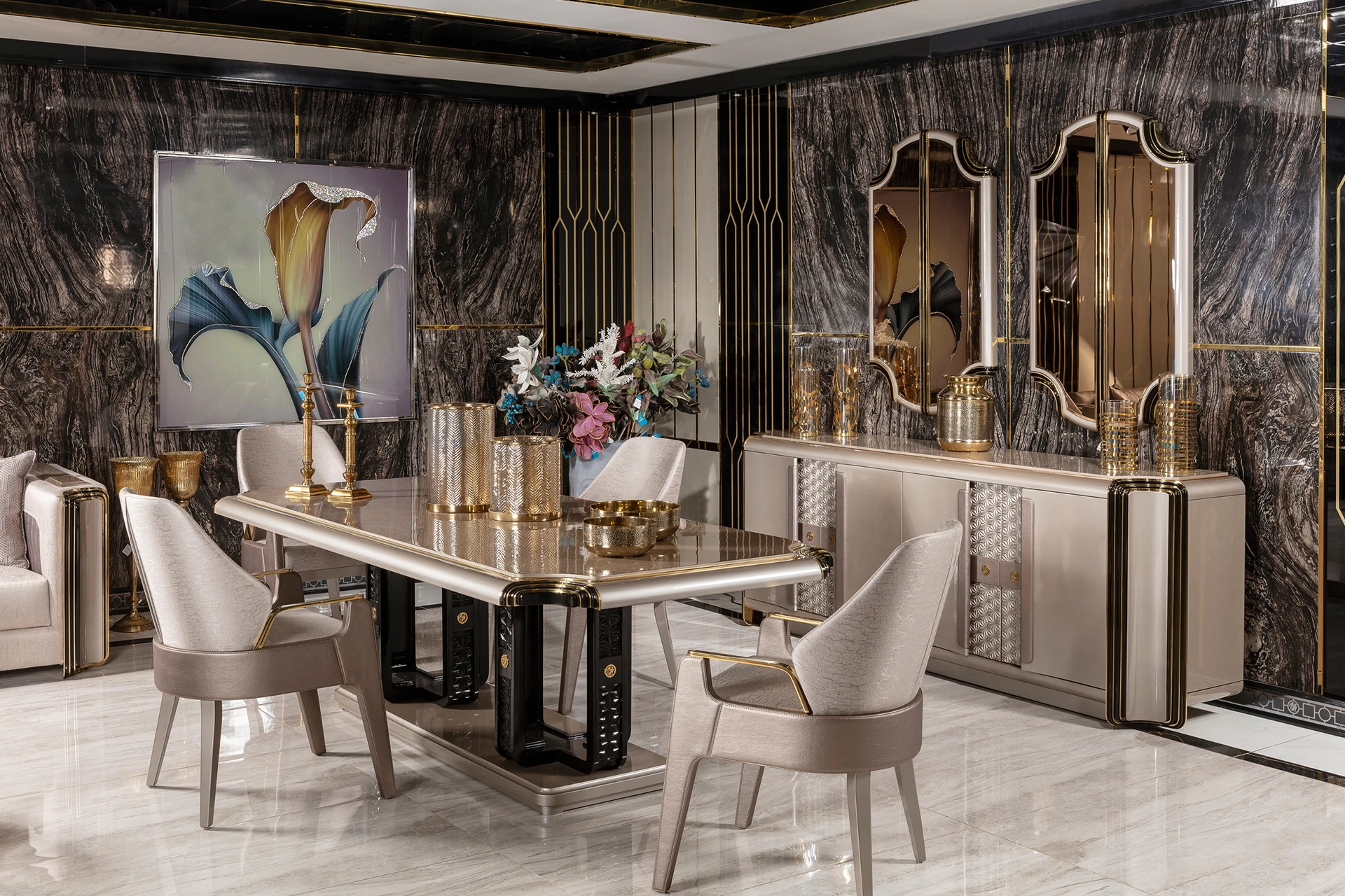 Nirvana Dining Room Wide Angle