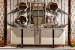 Oslo Dining Room Mirrored Console