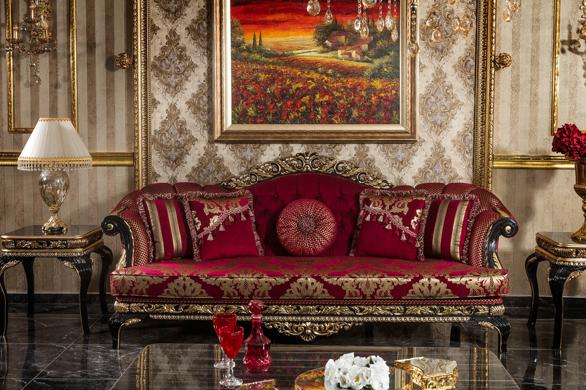 Picoletti Living Room Sofa