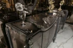 Queen Dining Room Console Detail