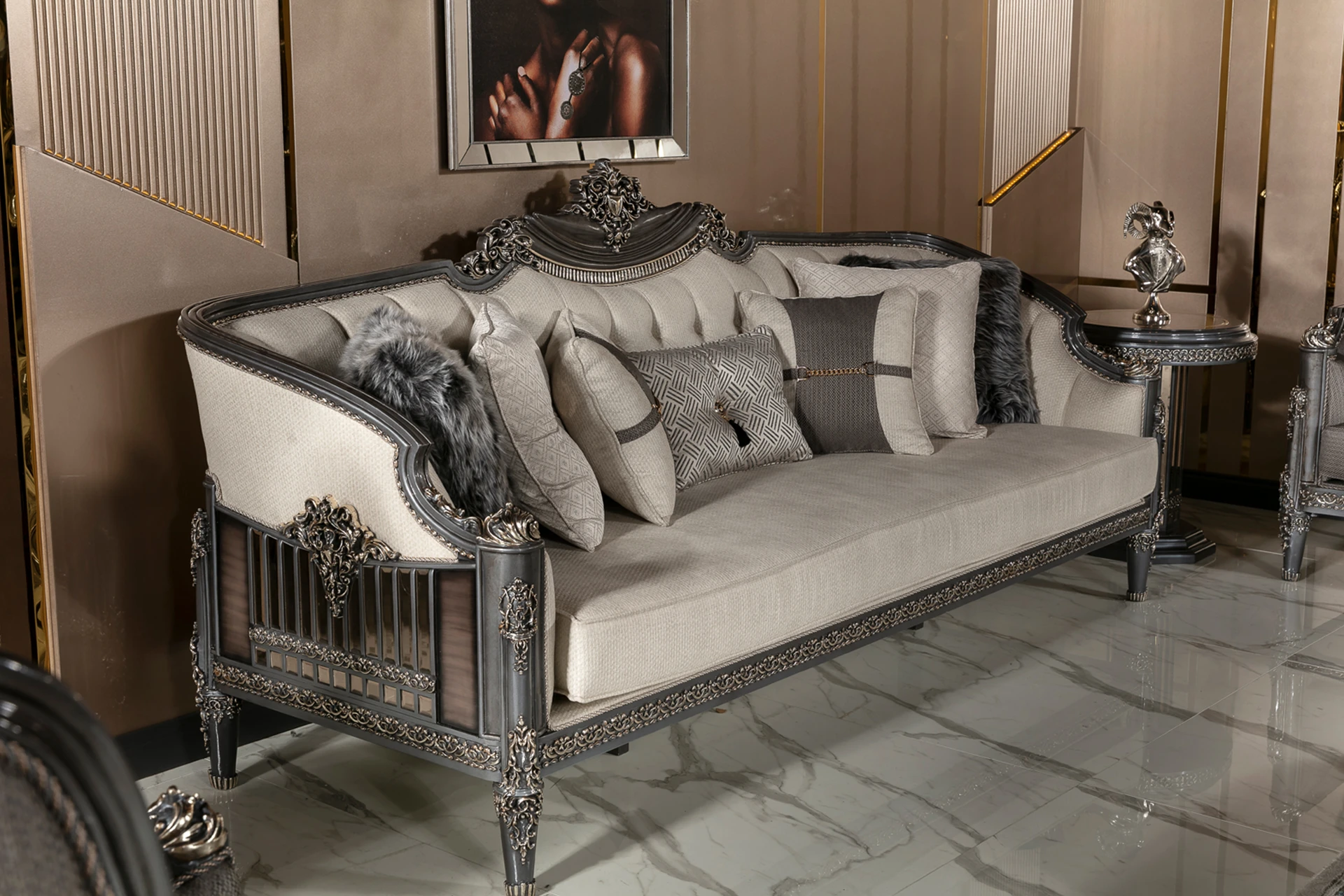 Queen Living Room Sofa