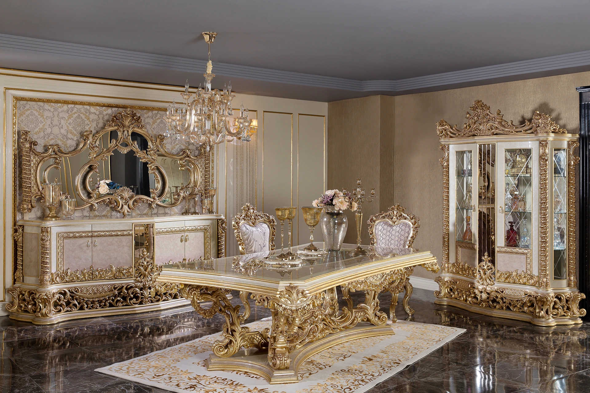 Saltanat Dining Room Wide Angle