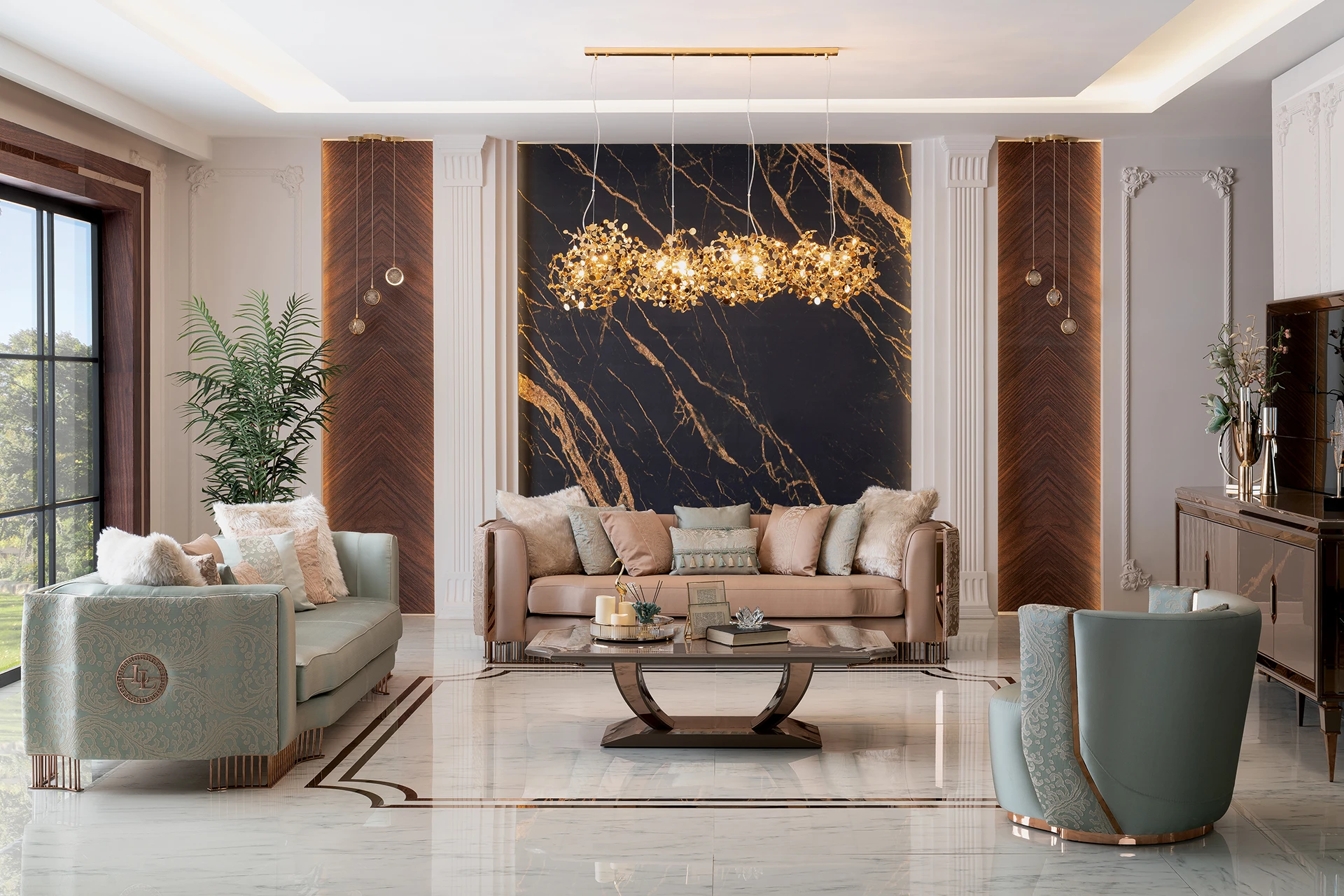 Sevilla Living Room Wide Angle