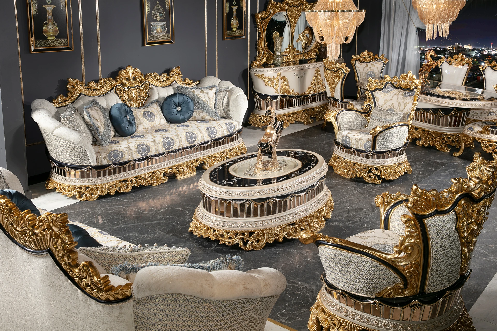 Tac Mahal Living Room Wide Angle