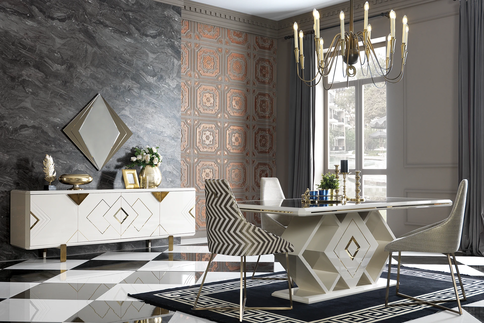 Vera Dining Room Wide Angle