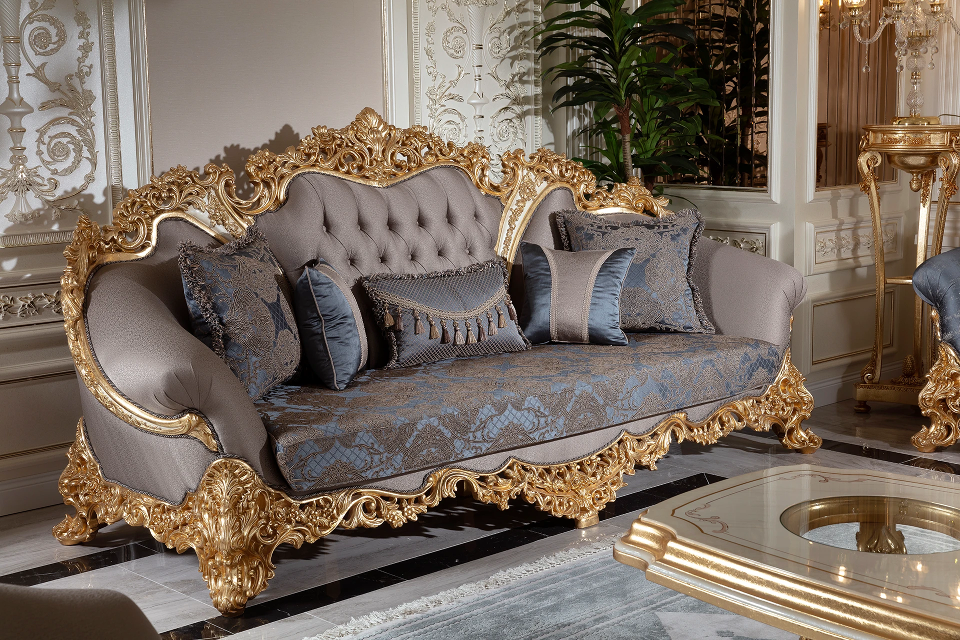 Zumrut Living Room Sofa